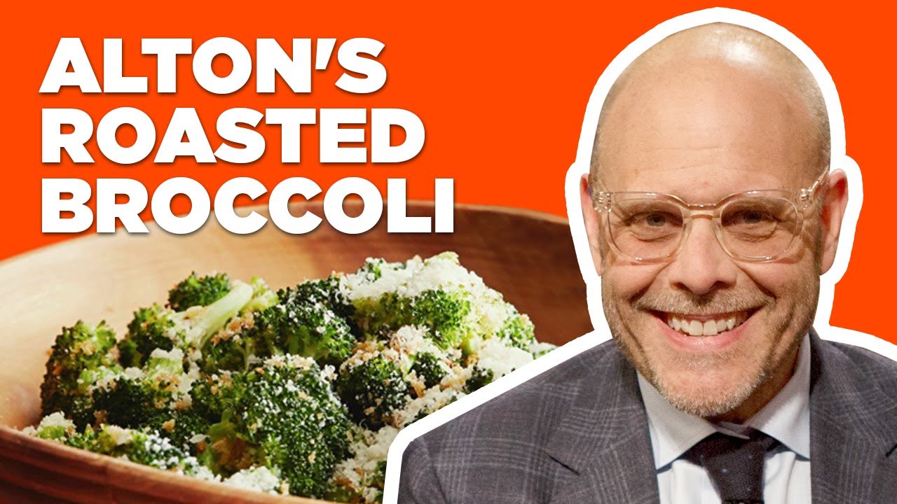 Alton Brown Makes Oven-Roasted Broccoli | Good Eats | Food Network