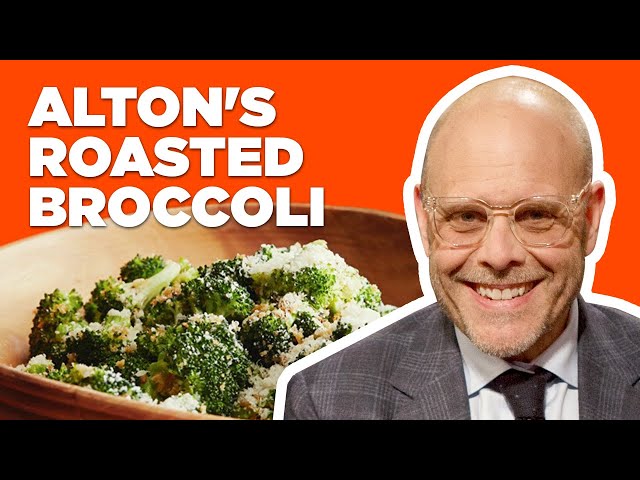 Alton Brown Makes Oven-Roasted Broccoli | Good Eats | Food Network