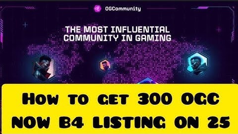 HOW TO GET 300 OGC AND LINK IMMUTABLE PASSPORT B4 LISTING