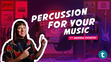 Use percussion for your music | Sonic Kitchen | Andrea Cichecki | Thomann