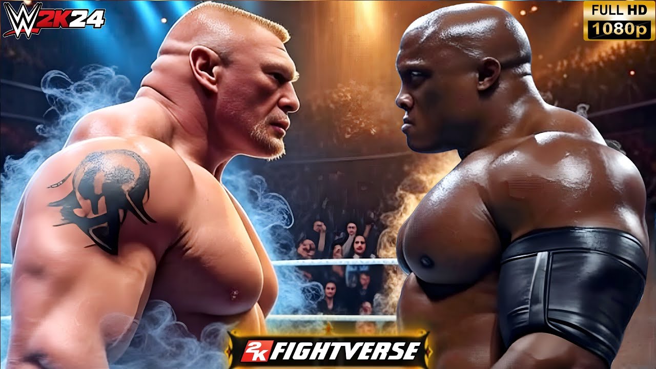 Брок Леснар против Бобби Лэшли | Матч мечты на WrestleMania | WWE 2K24
