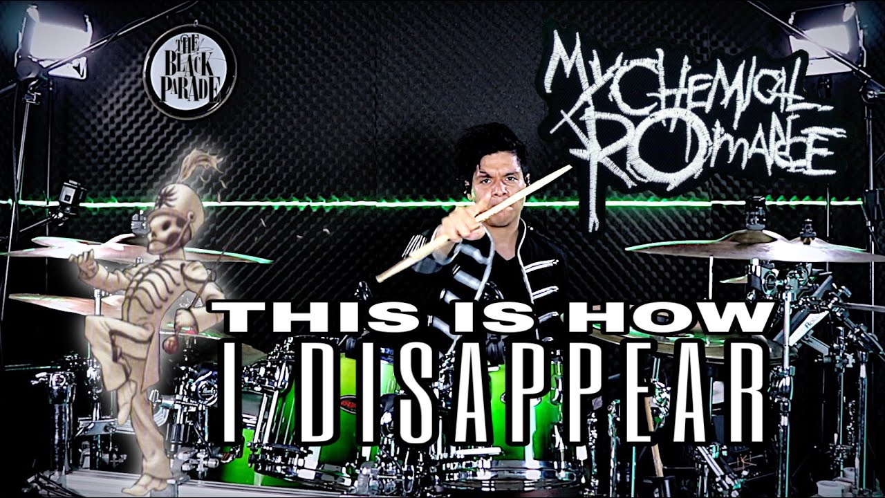 THIS IS HOW I DISAPPEAR - MY CHEMICAL ROMANCE DRUM COVER JERRY 9