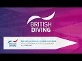 British National Diving Cup 2023: Women’s Platform and Men’s 3m Synchro Finals