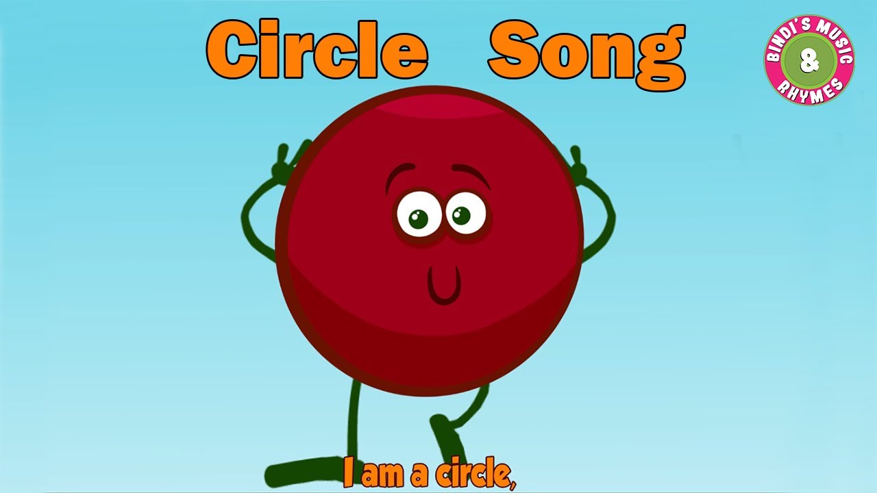 Circle Song  Learn Shapes  Circle Nursery Rhyme for kids  Bindis Music  Rhymes