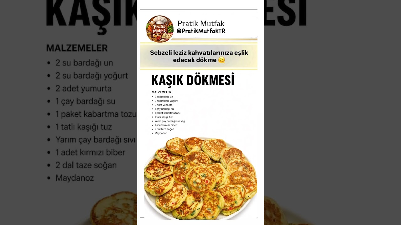 Pankek tadında 😋#mutfak #pratiktarifler #yemektarifleri #tarif #yemek