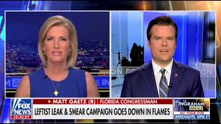 Matt Gaetz withstands the smears and the lies from the mainstream media and the deep state