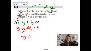 SAT Prep Fast 5 - Systems of Equations 2018