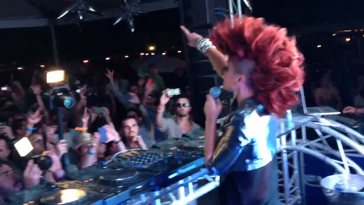 Eva Simons " Take Over Control "  Live at Nikki Beach Miami