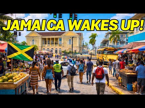 Montego Bay's Morning Rush is NEXT LEVEL! Real Life in Jamaica