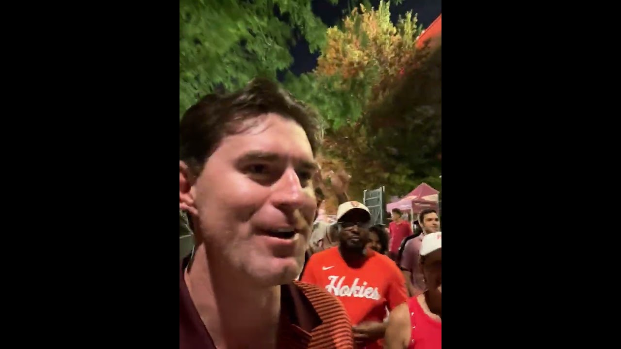 Walking out of Lane Stadium with a DUB | VT 73 - VMI 3