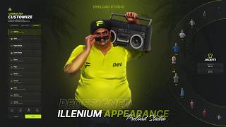 Illenium Appearance Redesigned UI | Modern Character Creator for FiveM | Preload Studio