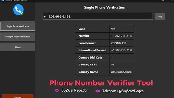 Phone Number Verifier Software | Phone Numbers Checker | Phone Carrier Checker 2023