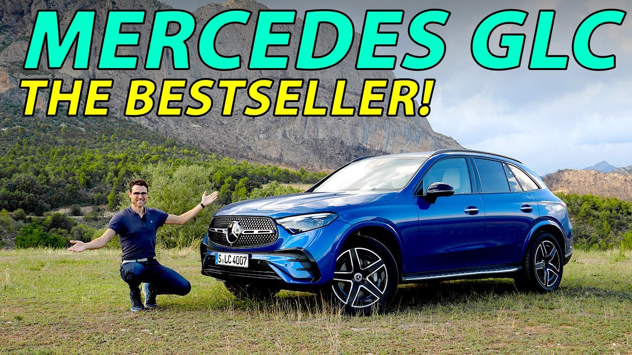 all-new Mercedes GLC driving REVIEW 2023 - the most important Benz model! 😮