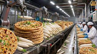 Inside a Traditional Mooli Paratha Kitchen | How Crispy Radish‑Stuffed