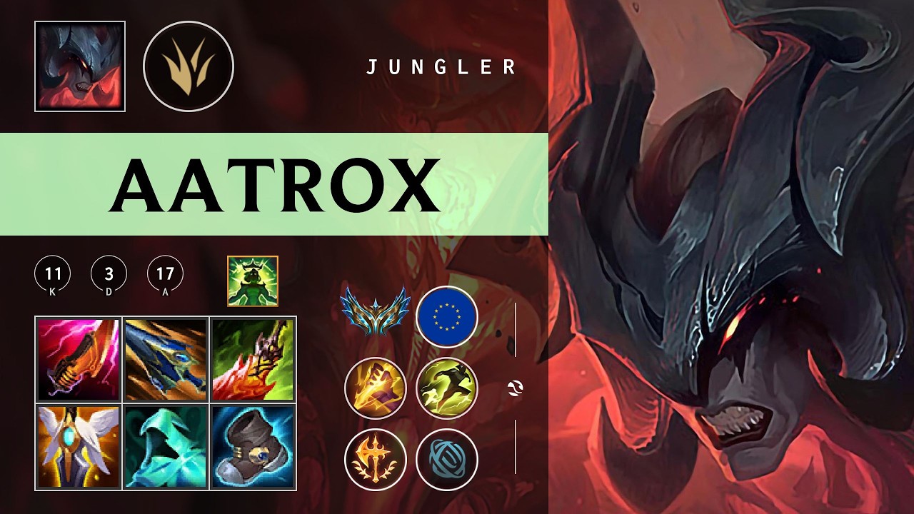 Aatrox Jungle vs Nunu & Willump - EUW Challenger Patch 26.05