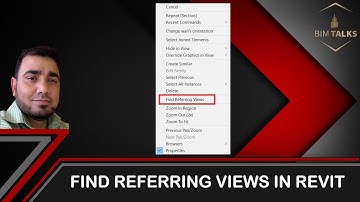 FIND REFERRING VIEWS IN REVIT