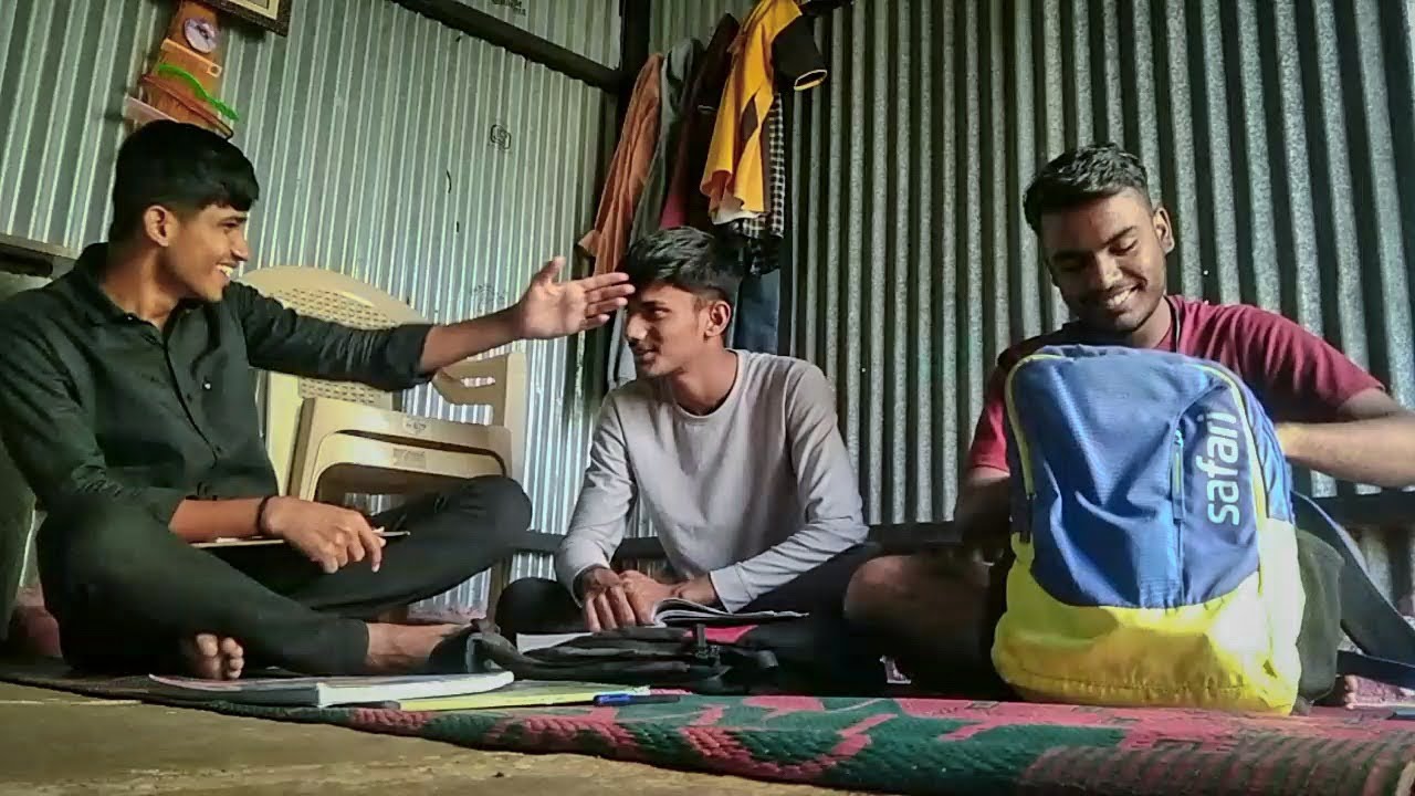 Study With Friends In Home 🏘️😂 - YouTube
