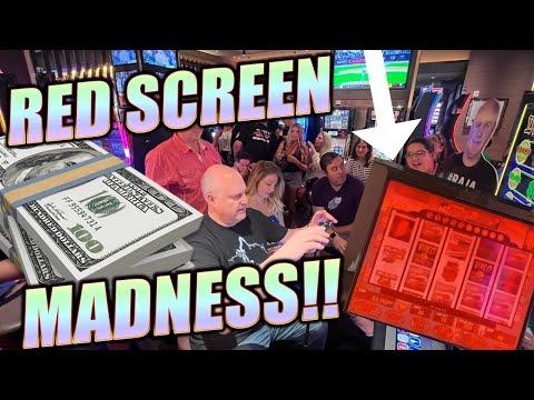 RED SCREEN MADNESS!!! 🚨 HIGH LIMIT VGT SLOT ACTION!