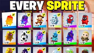 I Found Every Sprite In Fortnite!