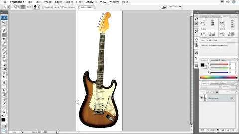How to use quick selection tool Photoshop cs3 part 1