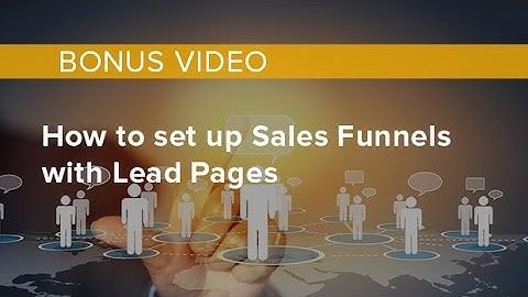 The Quick & Easy Way To Set Up Lead Capture Pages