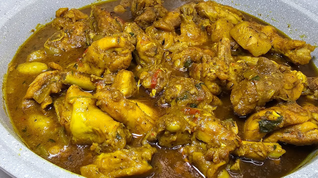 🇬🇾 the best guyanese chicken curry/ curried chicken| full recipe