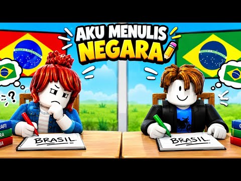 Aku menulis Negara Bendera Israel [Color My Flag] (Roblox Malaysia)