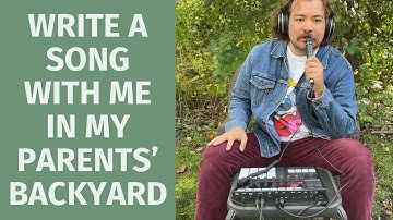 WRITE A SONG WITH ME IN MY PARENTS’ BACKYARD | Songwriting with Alec