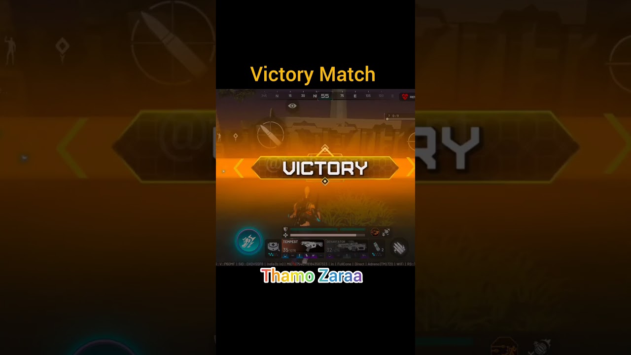 Indus BR Game Victory Match Win 