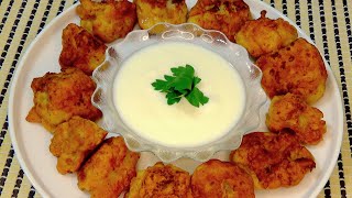 Avez-Vous Du Chou-Fleur Et De La Farine À La Maison ? Recette Facile Et Rapide. Chou-Fleur Frit.