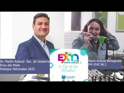 Martin Roland Sec Gobierno Pozo del Molle Festejos Patronales
