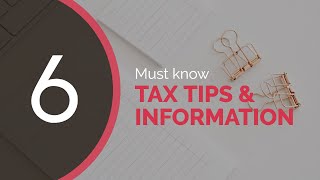 6 Steps You Should Know Before Filing Your Taxes Important
