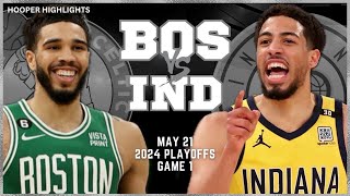 Boston Celtics vs Indiana Pacers Full Game 1 Highlights | May 21 | 2024 NBA Playoffs screenshot 2