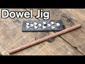 丸棒作り治具作り How to make dowel jig.