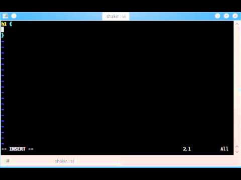 How to auto-complete CSS syntax in Vim