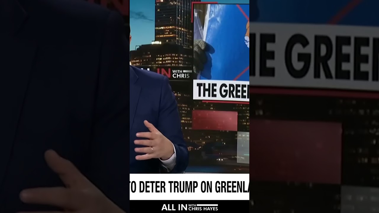 Chris Hayes Breaks Down the Map-Based Theory Behind Donald Trump’s Greenland Obsession 