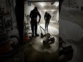 Garage Floor Transformation 🚗✨  DIY Epoxy Makeover #epoxyfloor #interiordesign #qualityflooring