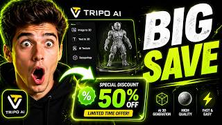 Tripo AI review 🔥 Tripo AI Coupon Code (Save Instantly) ai 3d model generation * tripo 3d ai