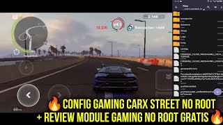 🔥Config Gaming Carx Street No Root 60Fps Review Module Brevent Hp Kentang Auto Lancar Lag Fix 2024🔥