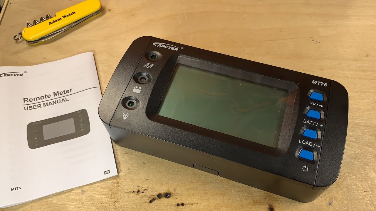 Дистанционный дисплей счетчика EPEver MT75 лучше, чем MT50?
