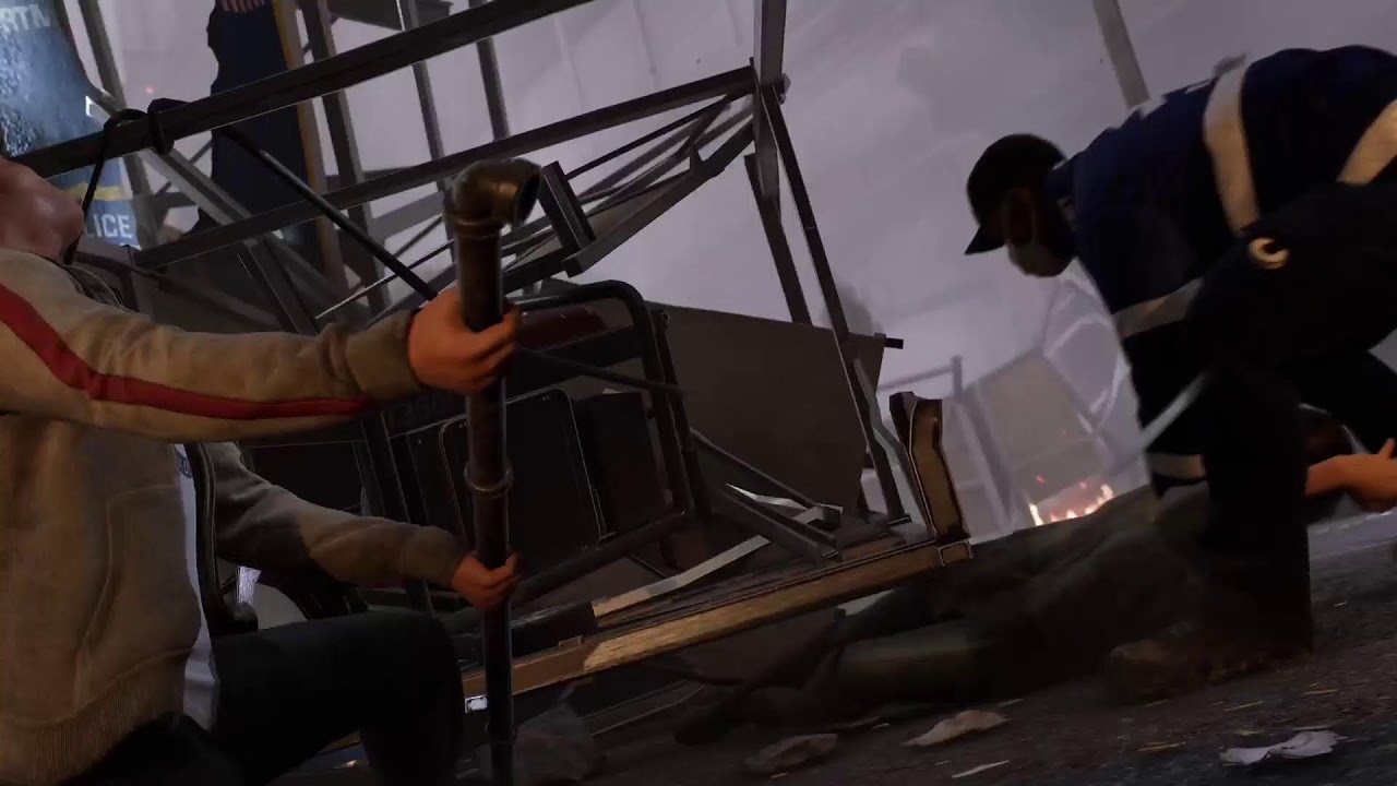 Spider-Man Remastered PS5 – Helicopter Mission Scene