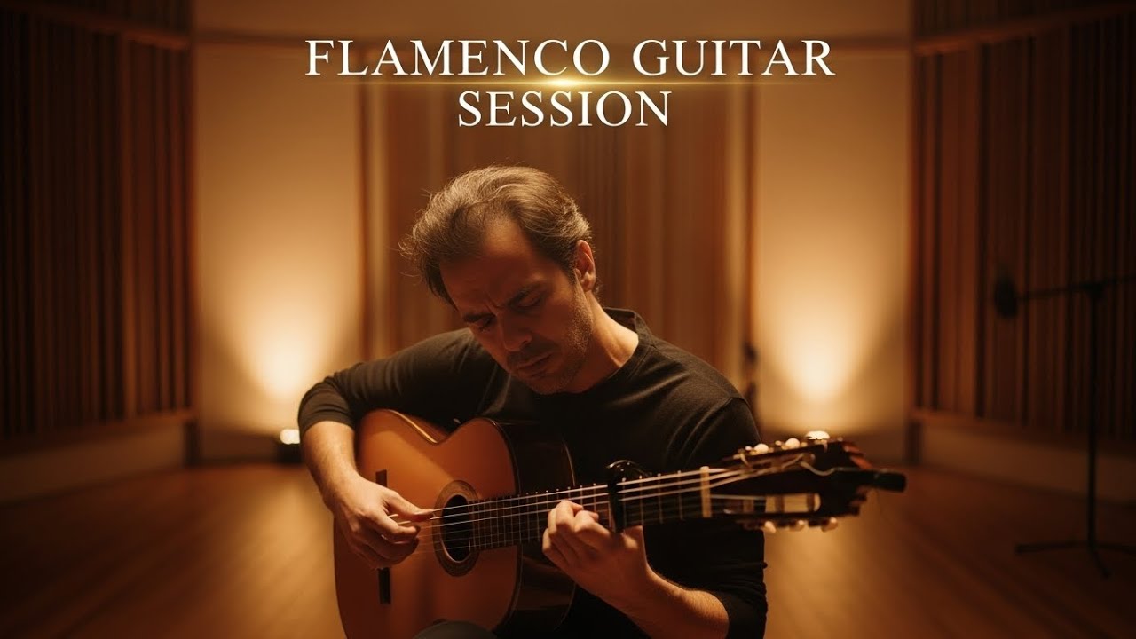 Soft Spanish Flamenco Guitar Instrumental for Relaxing and Romantic Nights