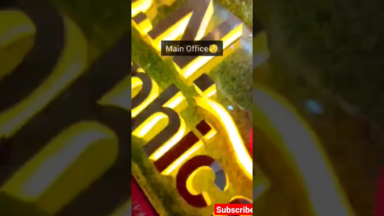 OUR SHORT TOUR OF OFFICE 