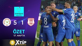 Merkur-Sports | Ç. Rizespor (5-1) SY Pendikspor - Highlights/Özet | Trendyol Süper Lig - 2023/24