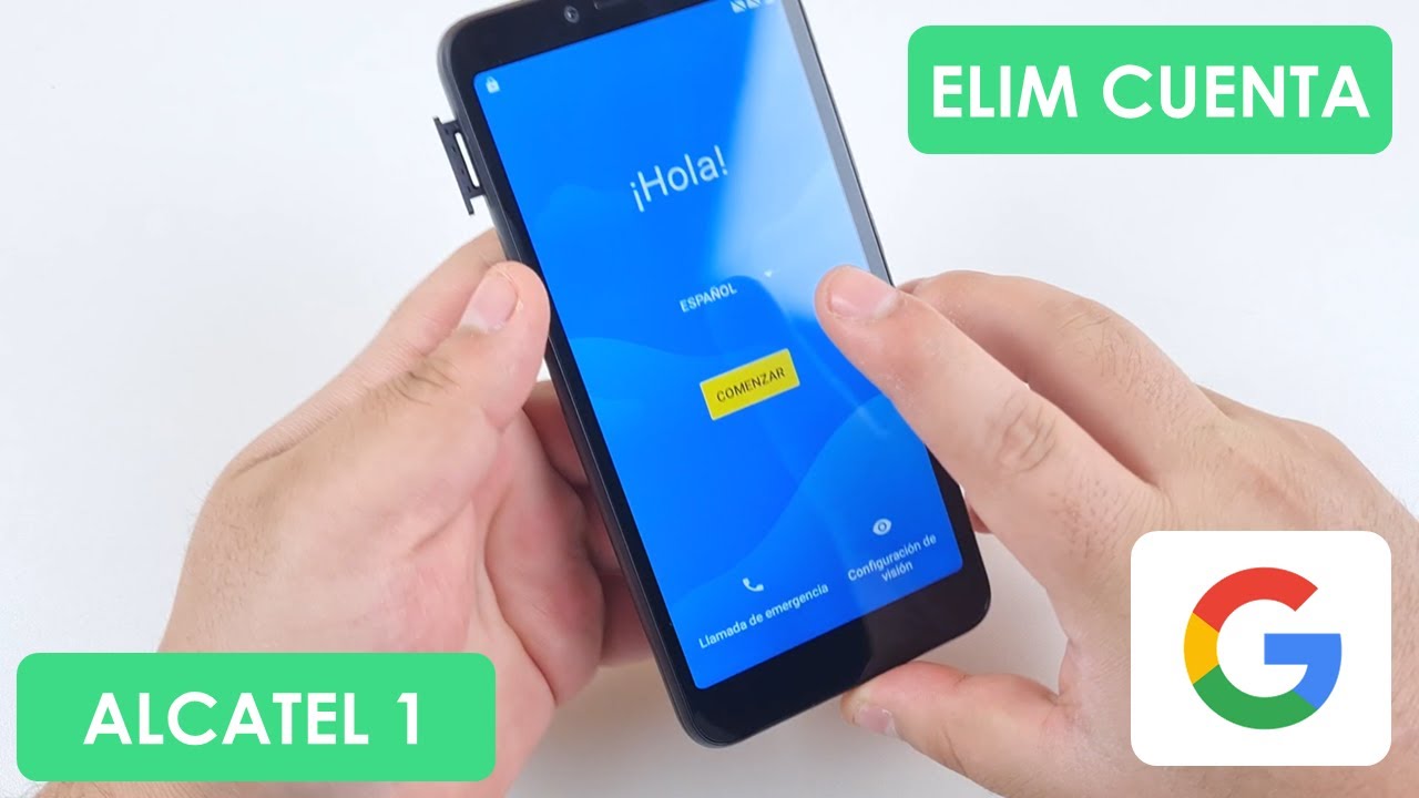 Eliminar Cuenta de Google Alcatel 1v | Alcatel 5001J