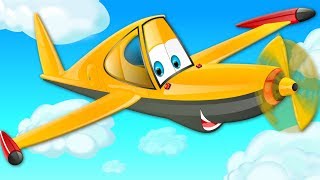 wheels on the plane nursery rhymes kids songs for babies children rhyme