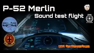 P-52 Merlin Sound test flight