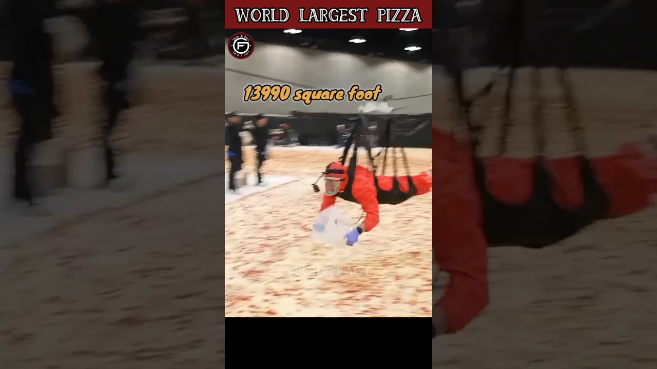 WORLD LARGEST PIZZA 