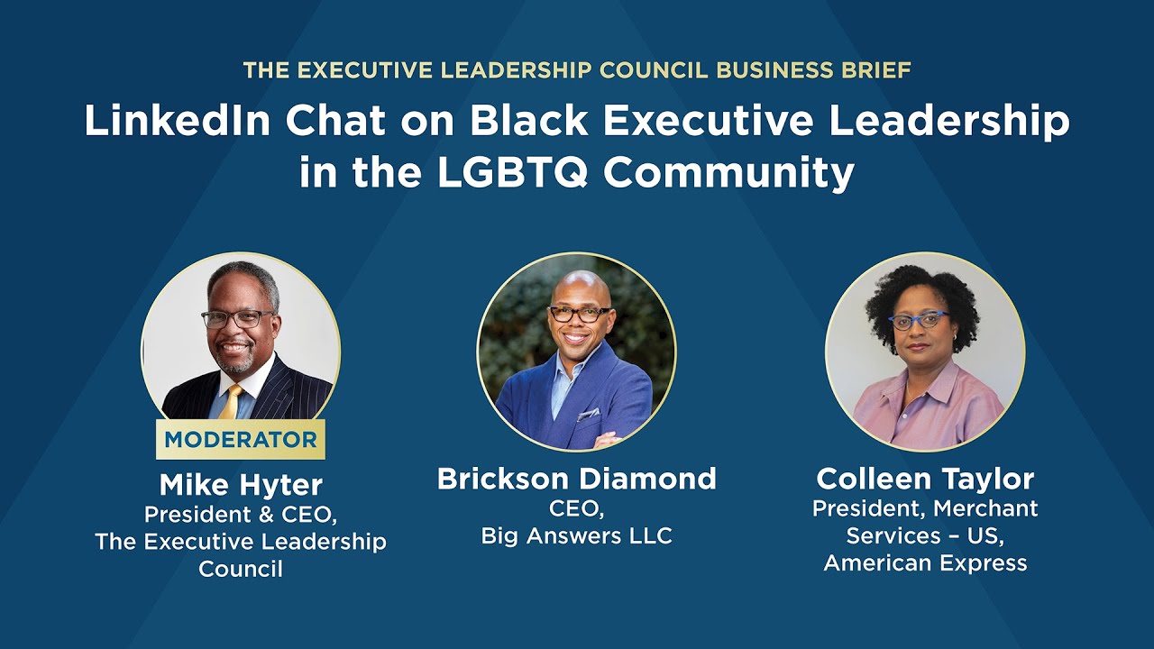 ELC Business Brief: Black Executive Leadership in the LGBTQ Community