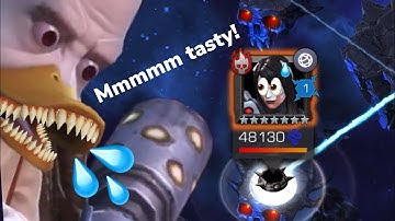 Threat Level 5 Omega Sentinel Is A Yummy Snack For My Duck (And Me Too 🥵)